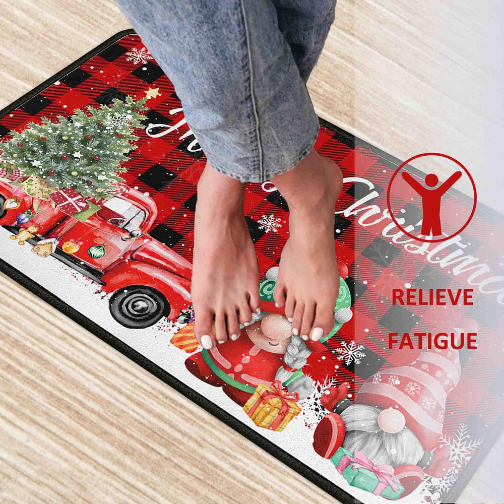 Noulmea tapis taille comparée à une main pour visualiser proportions