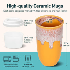 NOVA CERAMICS couvercle hermétique en gros plan assurant fermeture anti-éclaboussures