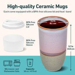 NOVA CERAMICS bouchon fermé montrant l'étanchéité pratique pour les déplacements
