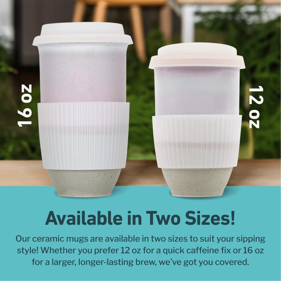 NOVA CERAMICS mug dans porte-gobelet de voiture démontrant compatibilité routière