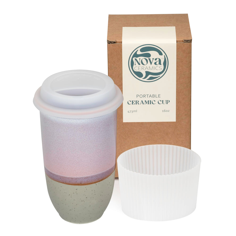 NOVA CERAMICS mug Horizon face avant montrant la forme élégante et finition couleur