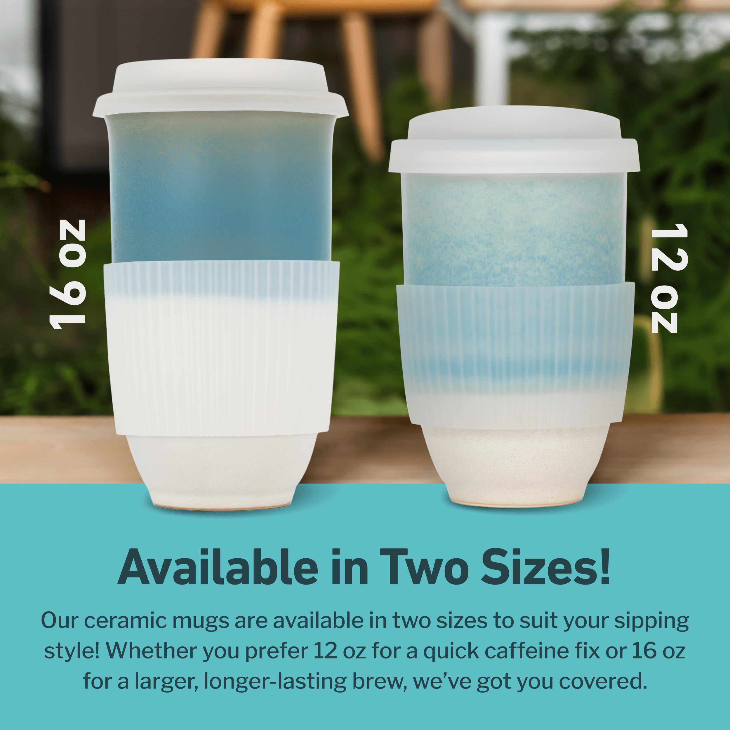 NOVA CERAMICS comparaison taille 16oz, capacité idéale et format pratique
