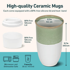 NOVA CERAMICS intérieur en céramique neutre, préserve le goût