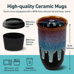 NOVA CERAMICS couvercle détaillé offrant fermeture pratique et réduction des éclaboussures