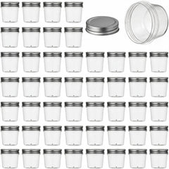 novelinks bocal plastique face montrant transparence et rangement facile