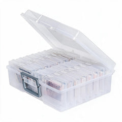 novelinks boîte extérieure ouverte montrant rangement organisé et accès facile