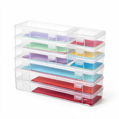 novelinks boîte face ouverte montrant rangement visible et rapide
