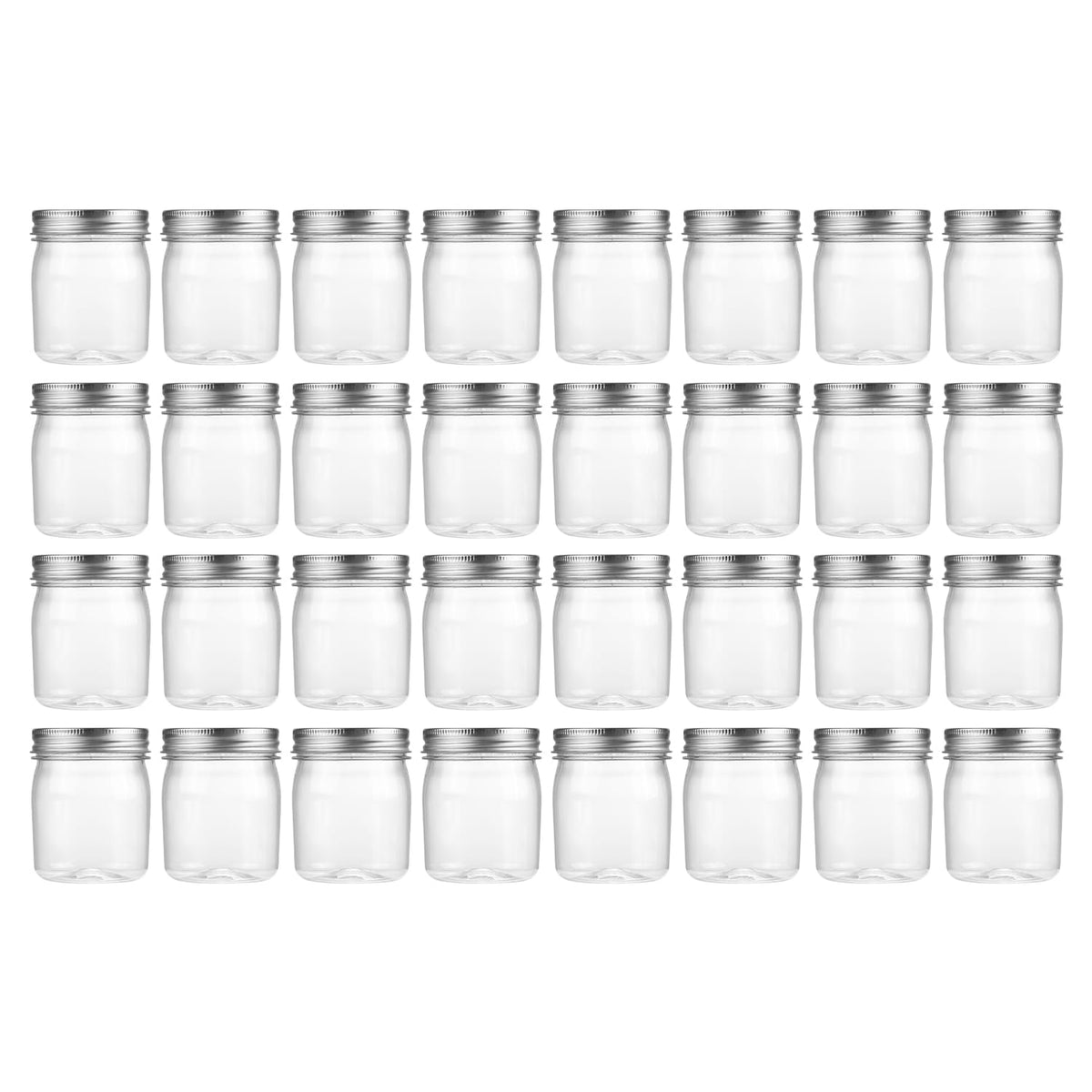 novelinks pot 8 oz face avant montrant clarté et ouverture pratique