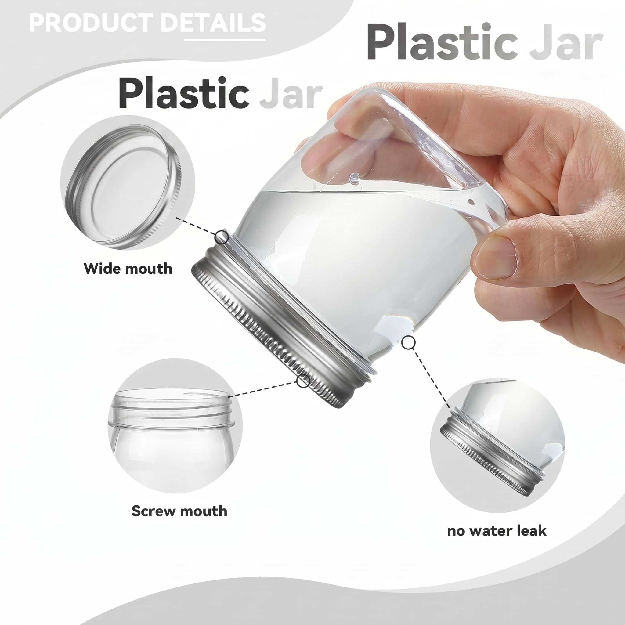 novelinks gros plan plastique AS montrant robustesse et transparence