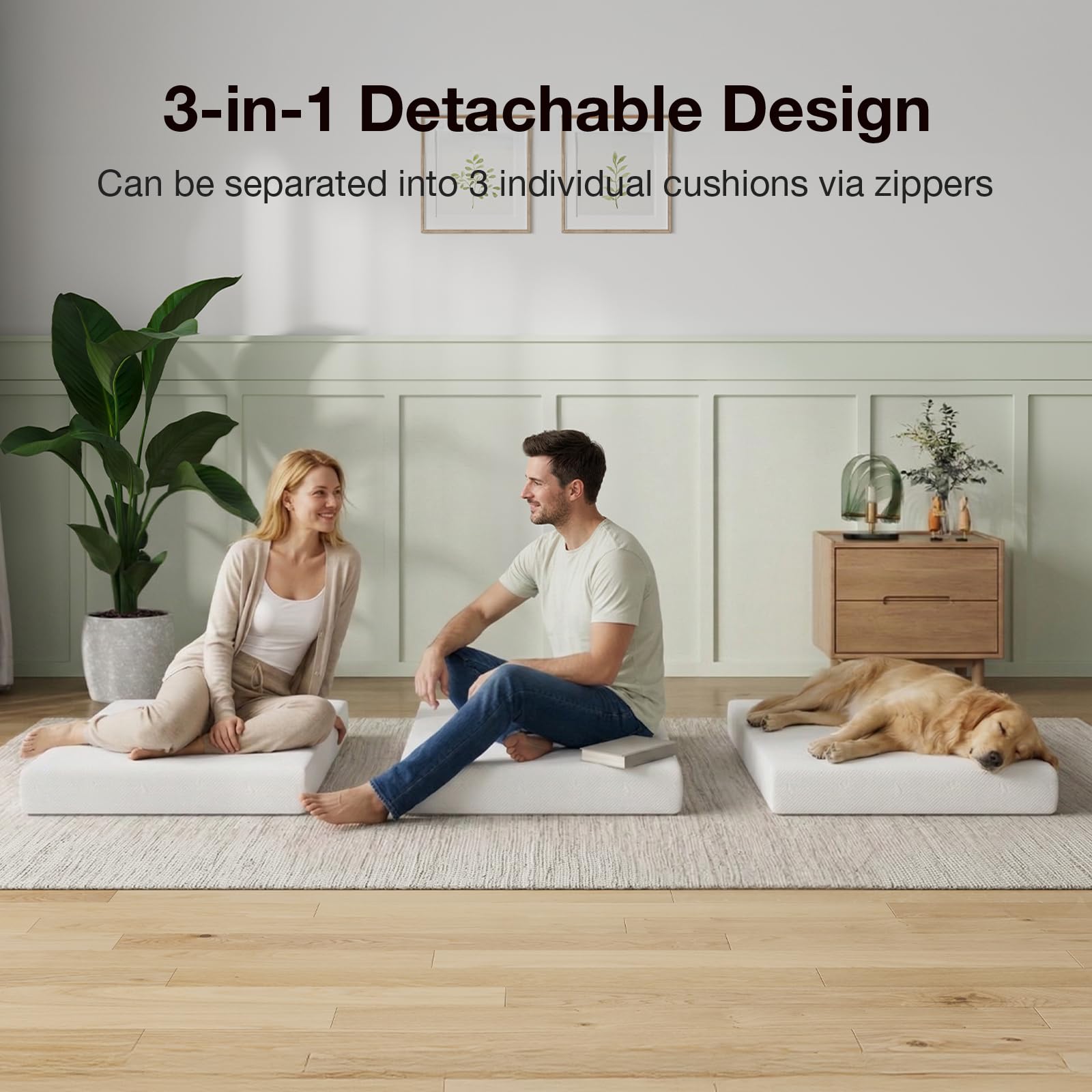 Novilla matelas déployé en camping offrant un couchage confortable pour nuits en extérieur