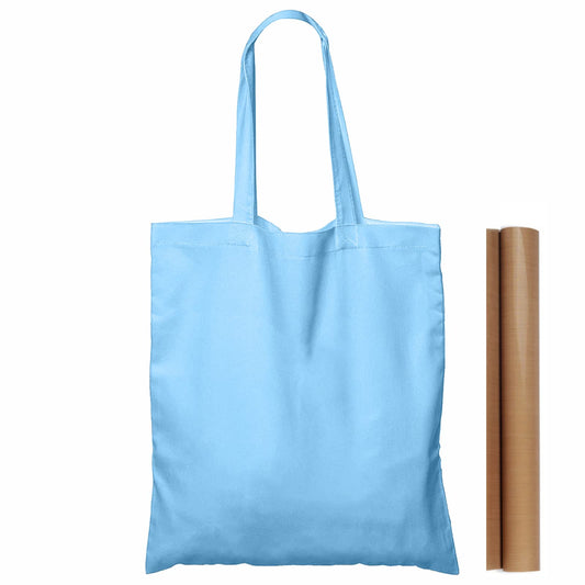 NPBAG vue face avant du sac bleu bébé montrant dimensions et anses pratiques