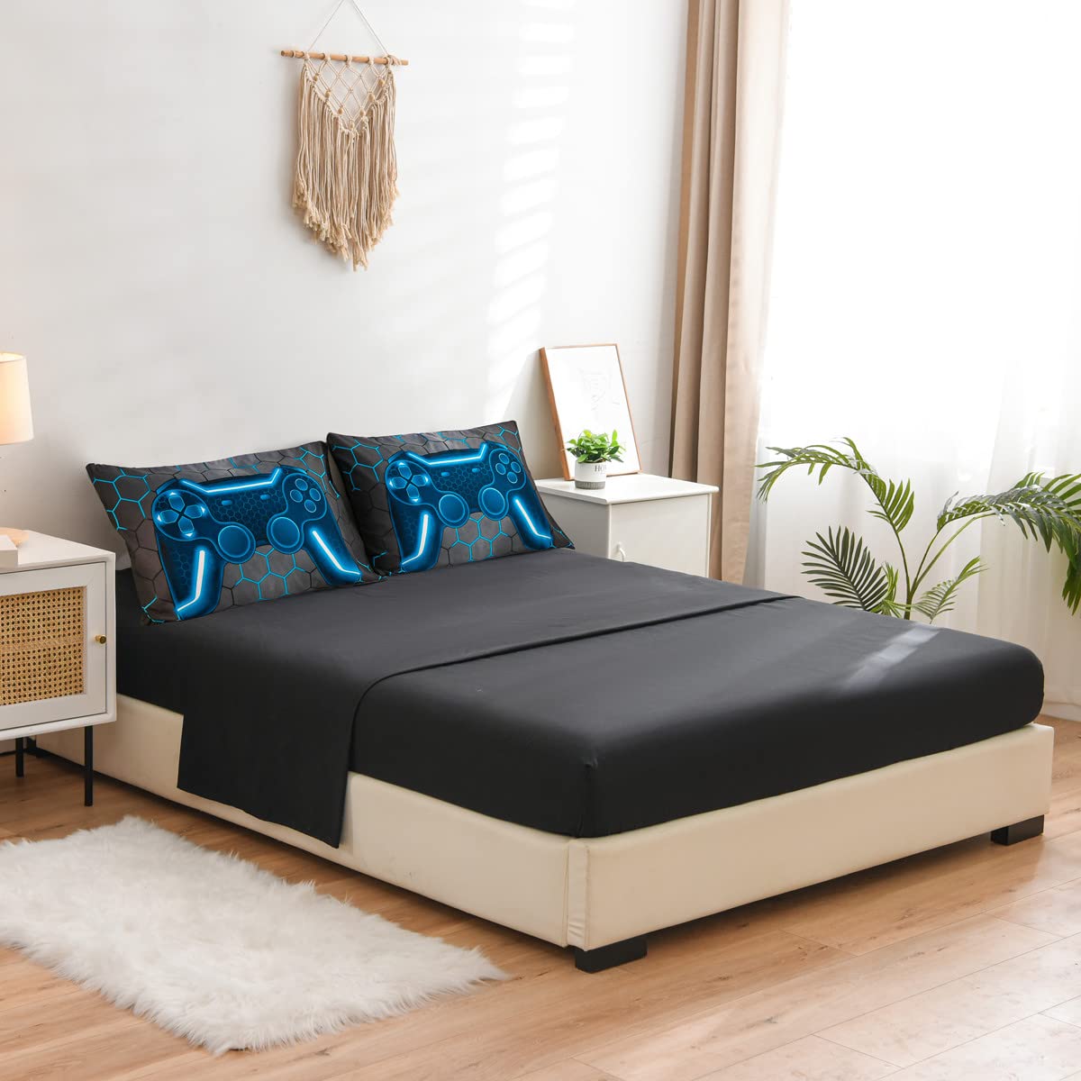 ntbed texture microfibre zoom douceur durable pour sommeil confortable