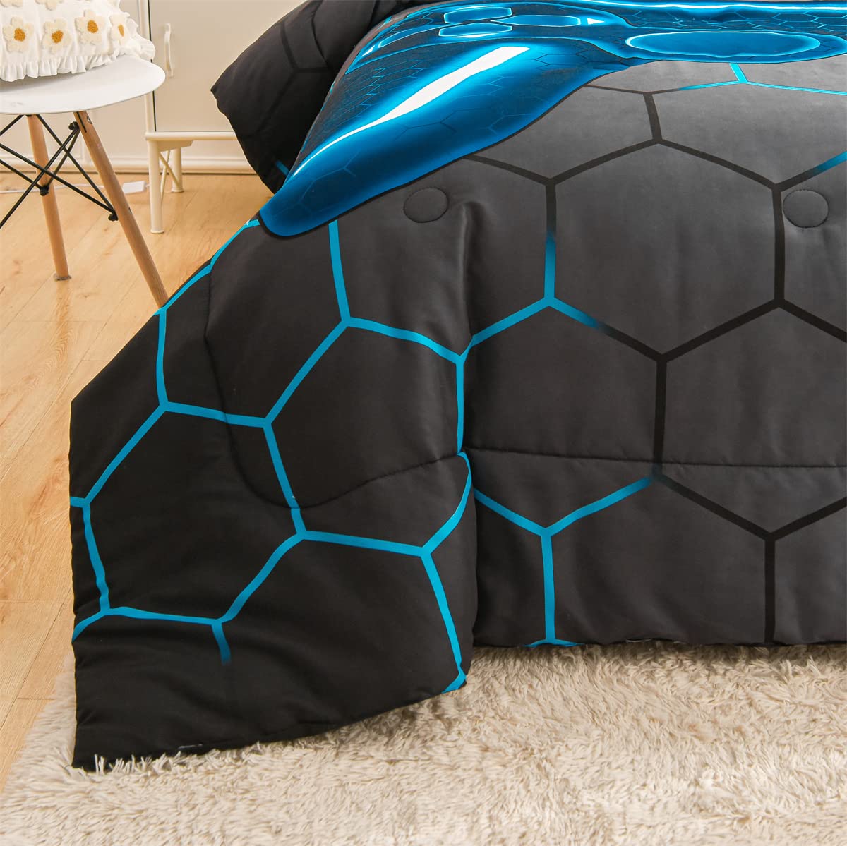 NTBED paires de taies d'oreiller assorties harmonie décor chambre