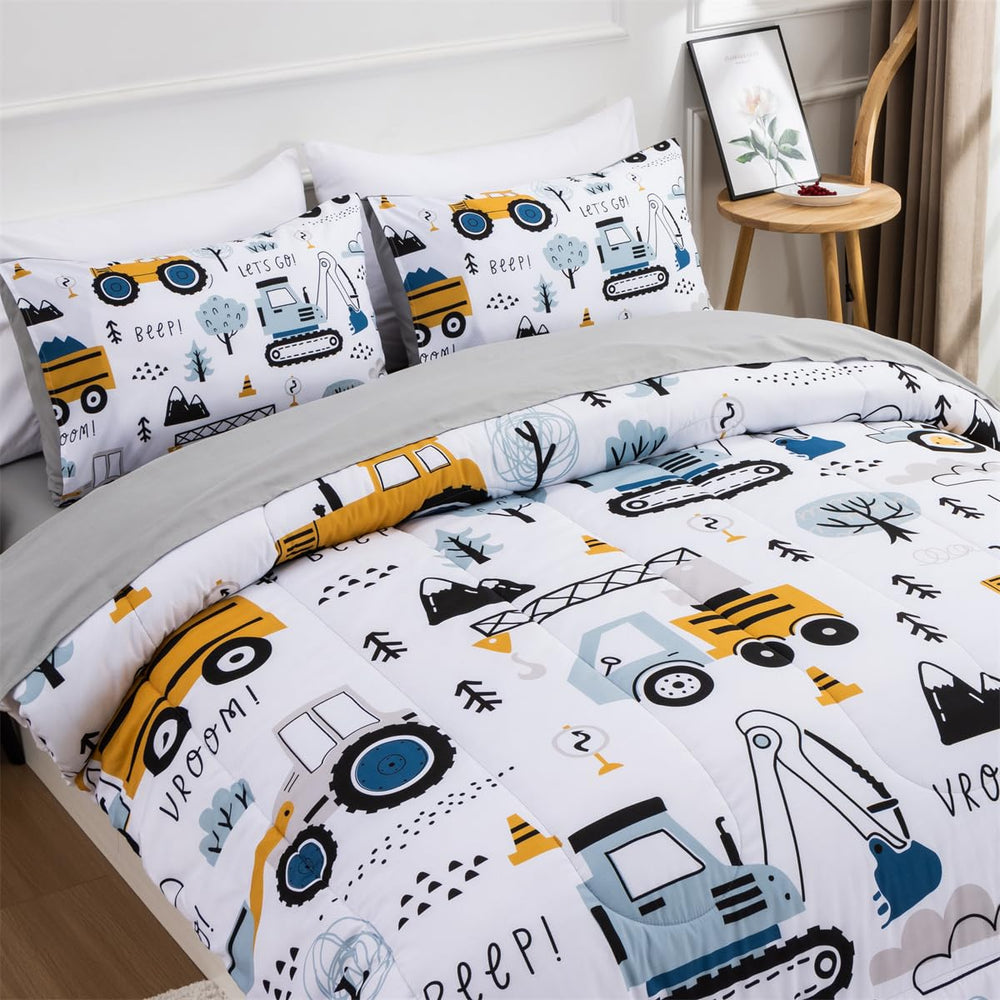 NTBED taies d'oreiller gros plan, motif assorti et finition nette