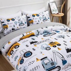 NTBED taies d'oreiller gros plan, motif assorti et finition nette