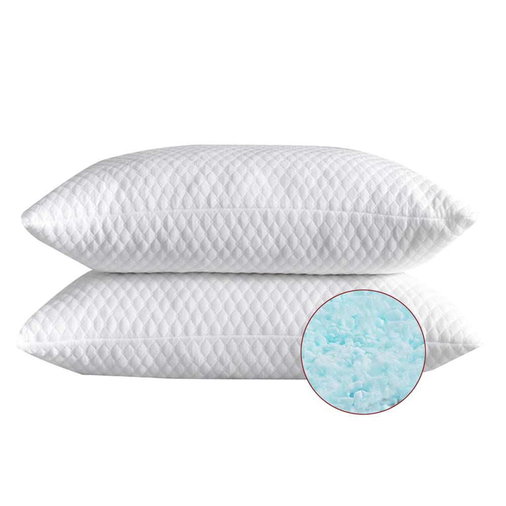 NTCOCO oreiller king size face avant emballé montrant protection et gain de place