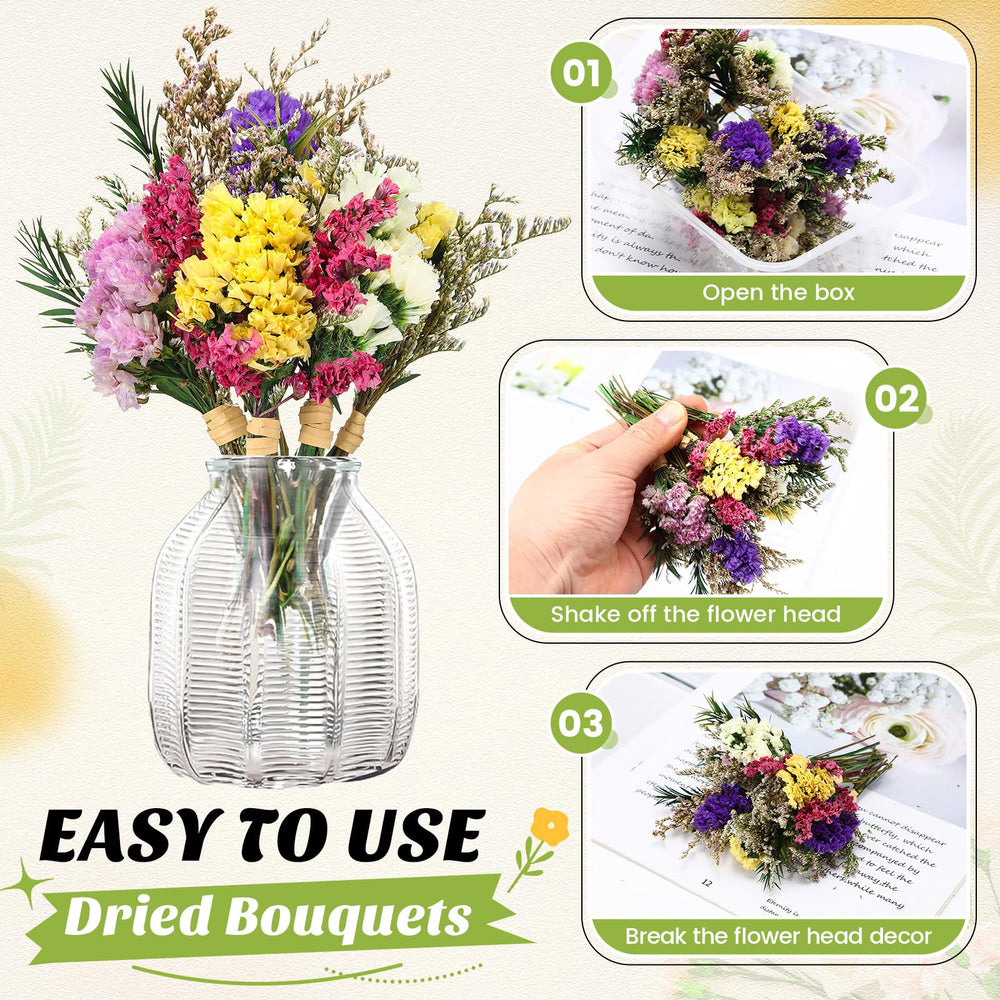 Nuanchu mini bouquet tenu en main pour comparaison de taille pratique