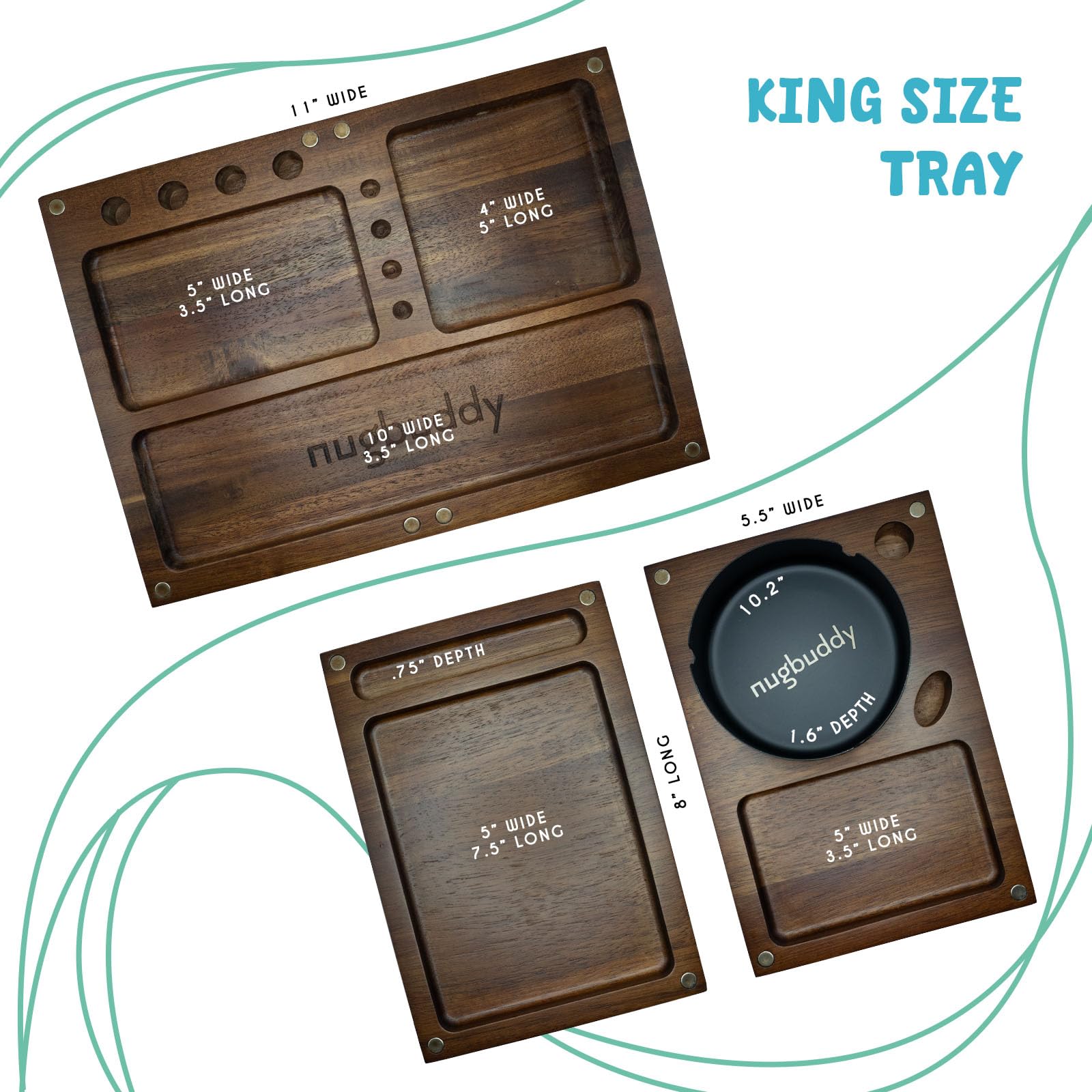 nugbuddy plateau lifestyle sur table mettant en valeur l’esthétique