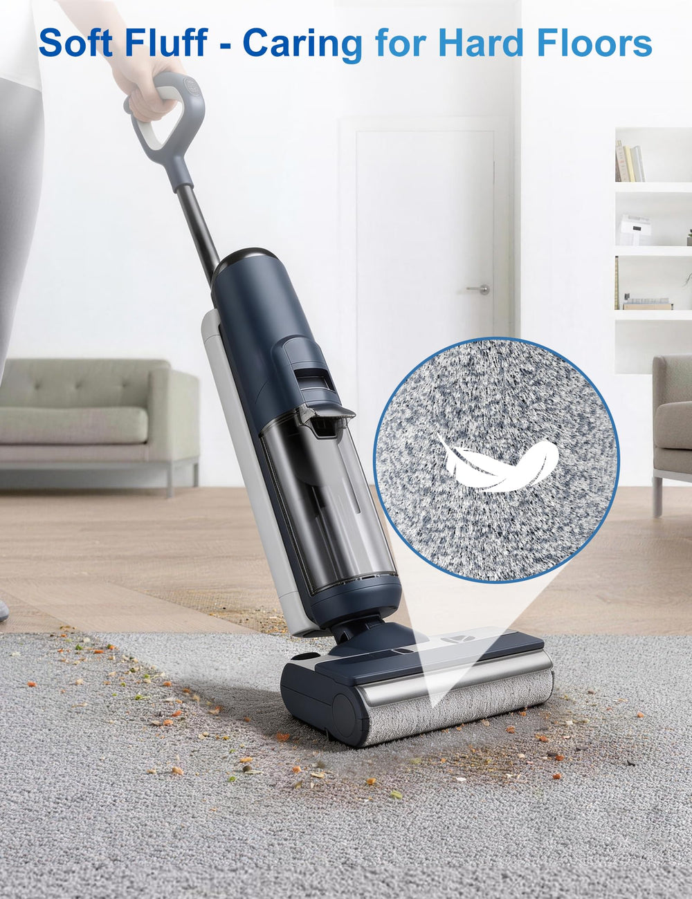 Nukisa comparaison taille outil illustrant l'échelle et compatibilité avec Tineco