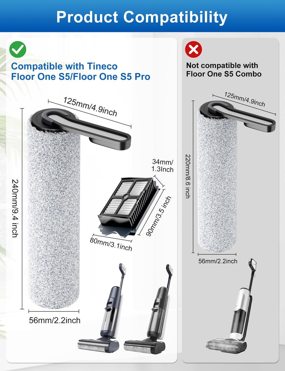 Nukisa zoom texture microfibre montrant absorption et douceur pour sols délicats