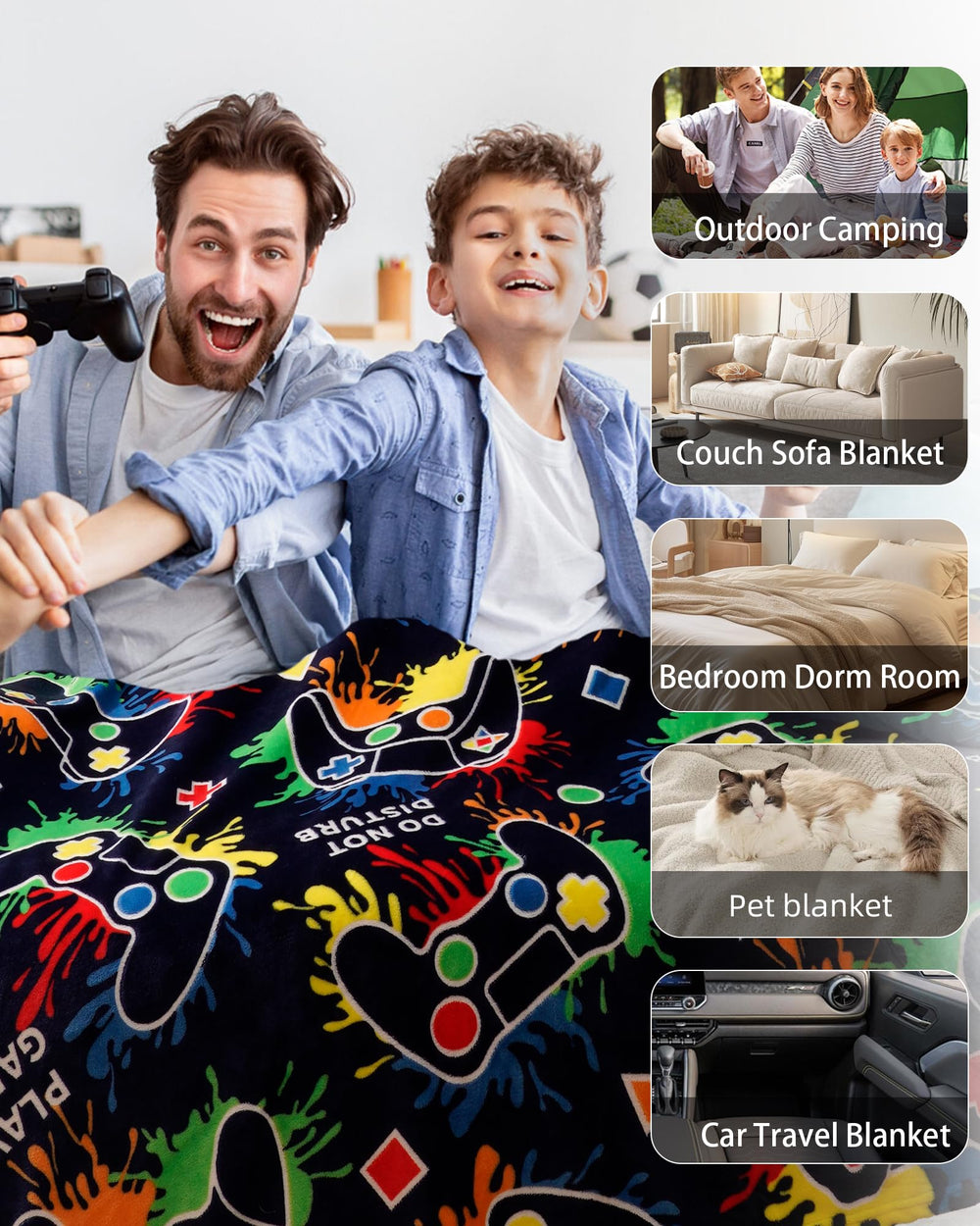 NuKuNsKf plaid lumineux dans le noir montrant effet phosphorescent immersif