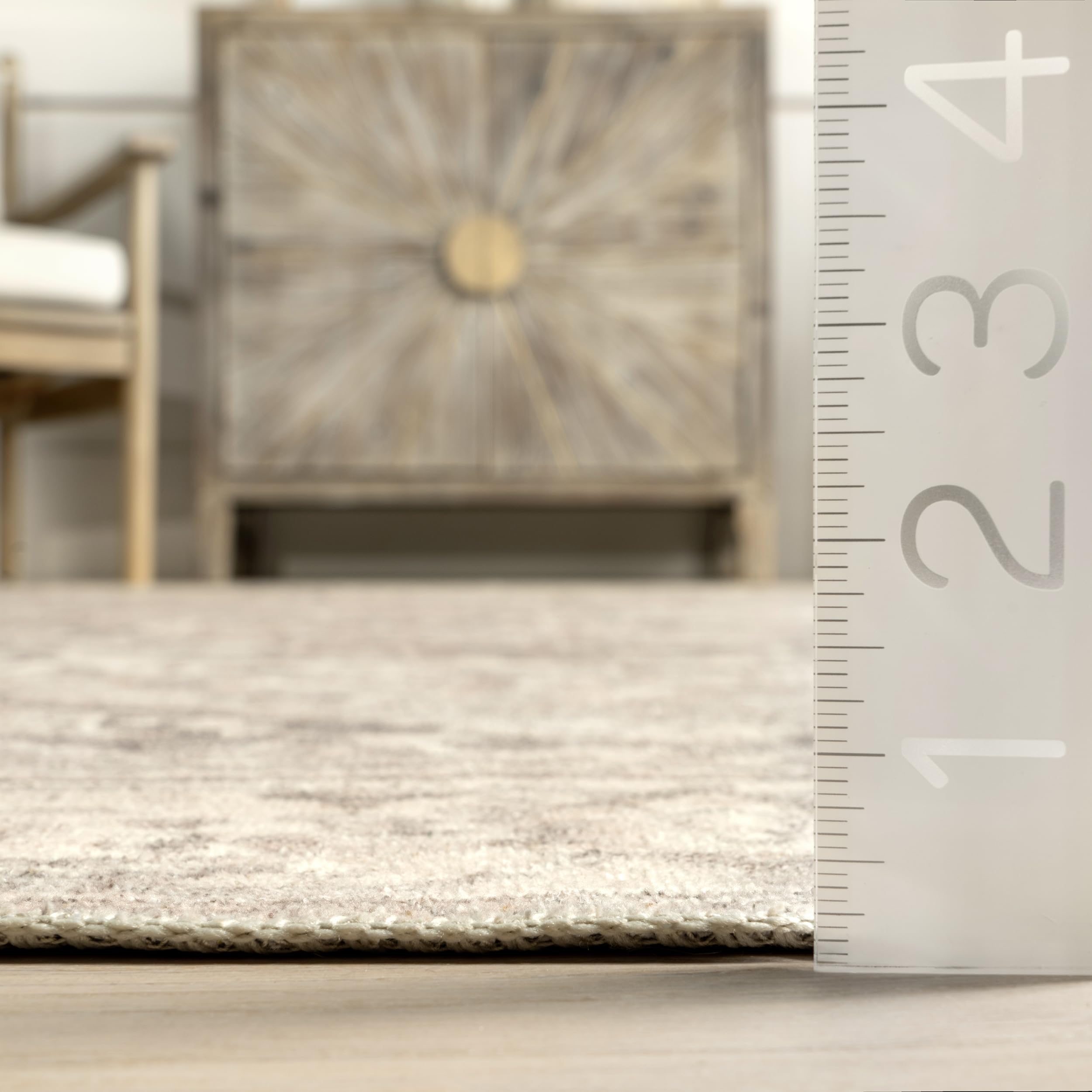 nuLOOM Brielle gros plan sur la texture pour faciliter le nettoyage