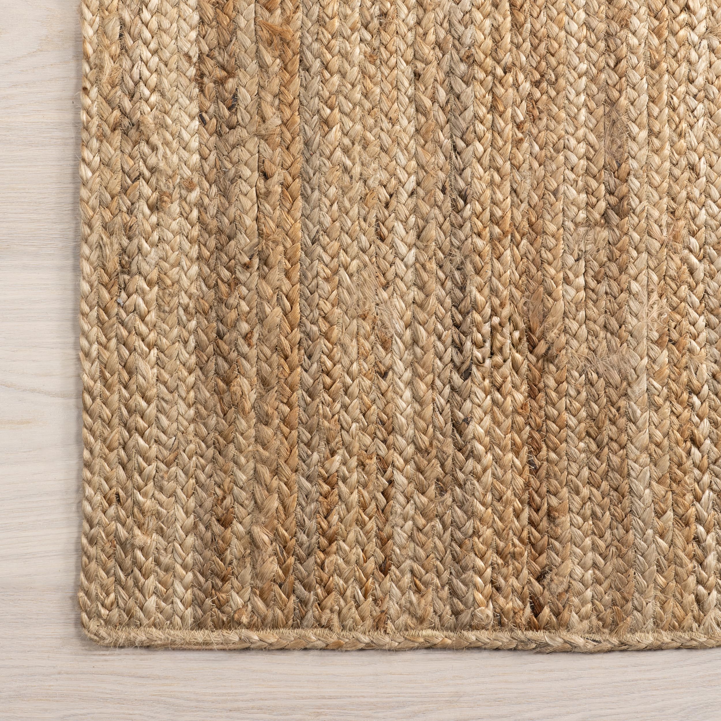 nuLOOM détail du bord et finition illustrant qualité artisanale