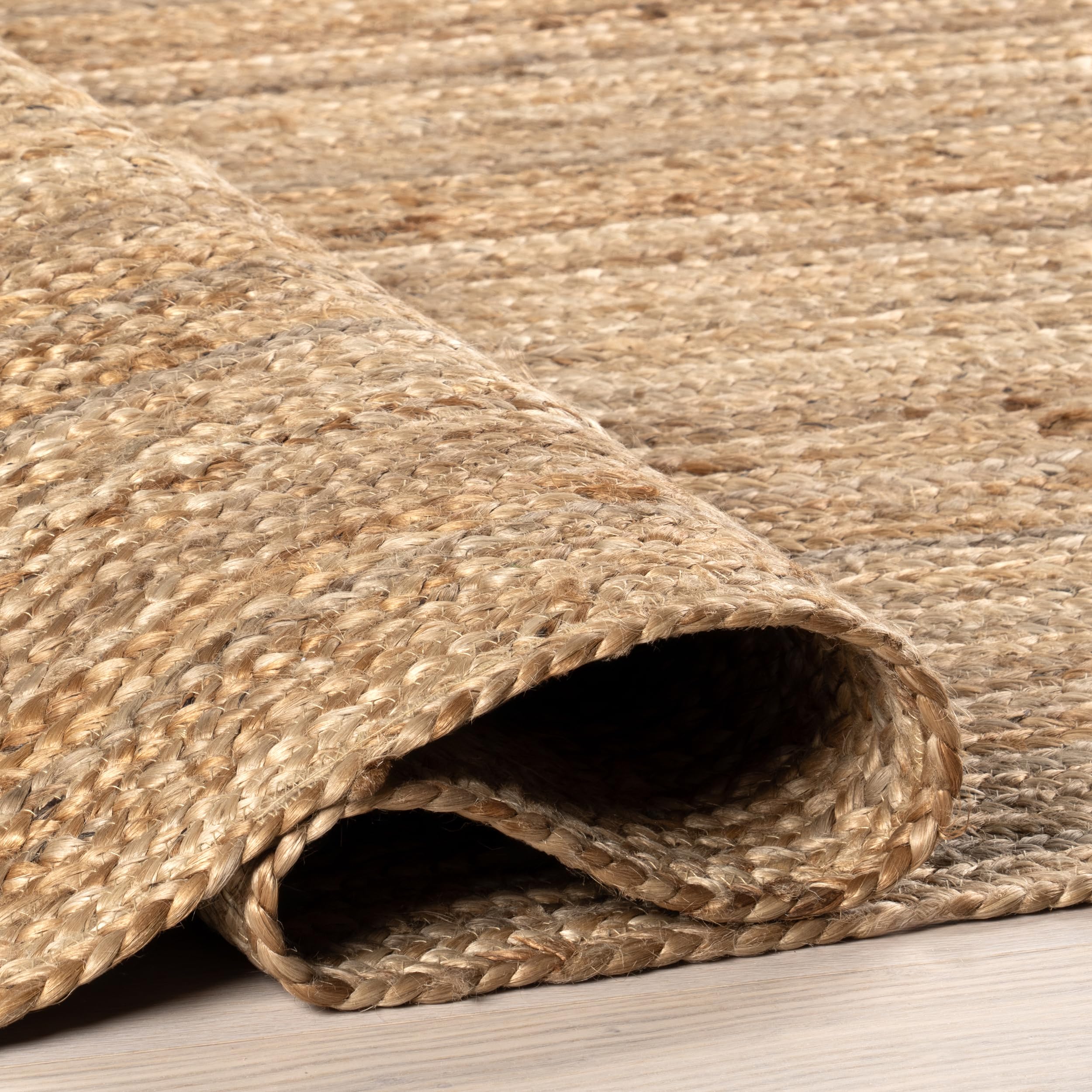 nuLOOM fibres de jute gros plan montrant matériau naturel robuste