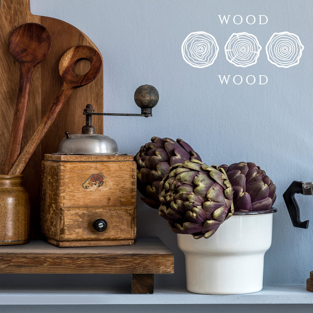 Nuogo sur étagère de cuisine valorisant décoration et rangement