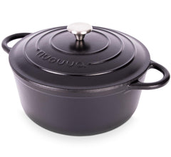 nuovva cocotte face avant 28cm, finition élégante et robuste