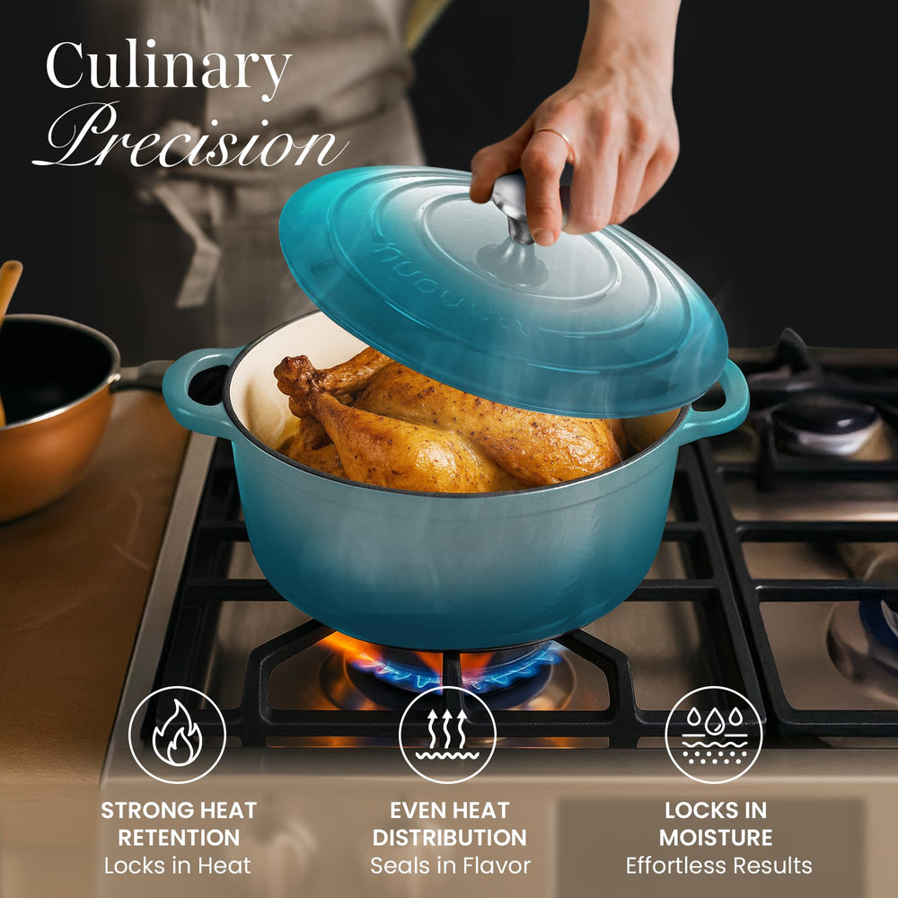 nuovva cocotte teal sur table pour service esthétique