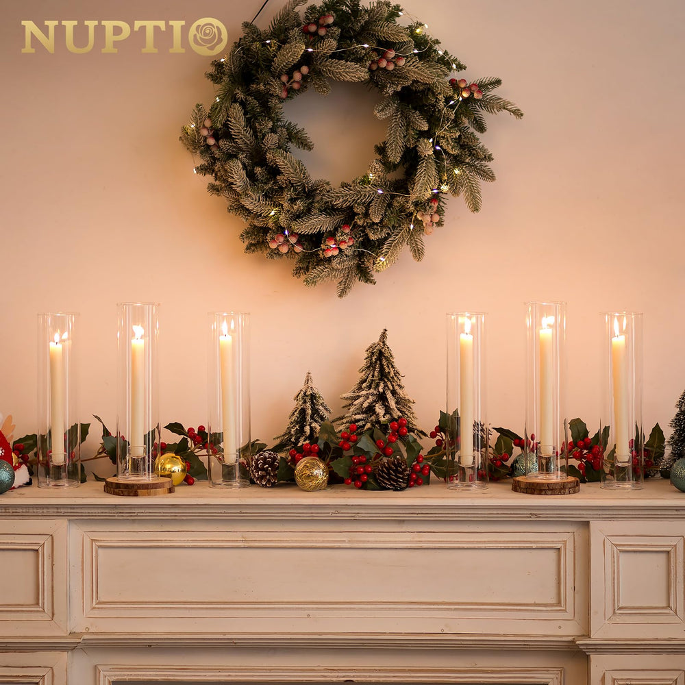 NUPTIO détail de la base en verre apportant poids et maintien