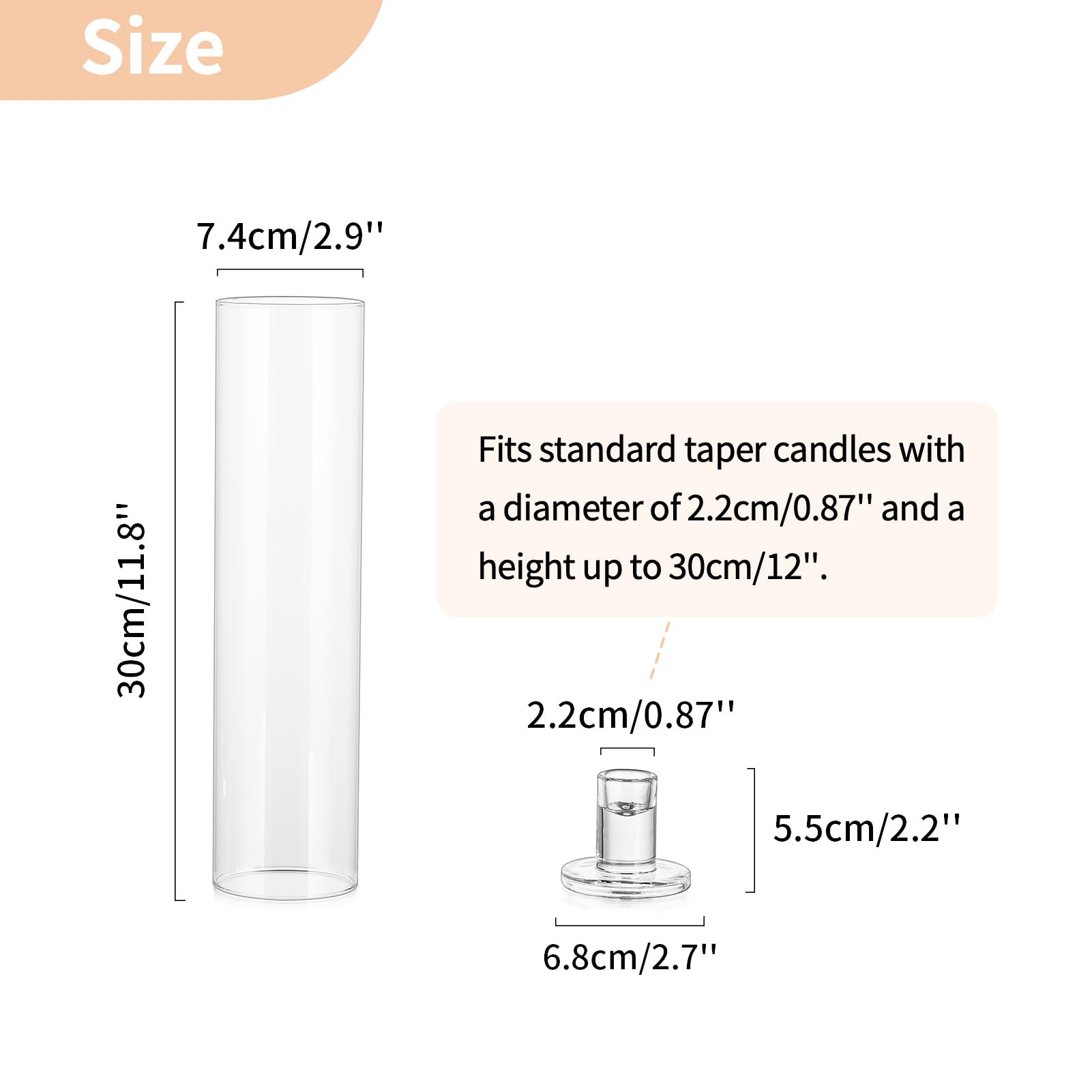 NUPTIO comparaison des dimensions montrant l'échelle et hauteur