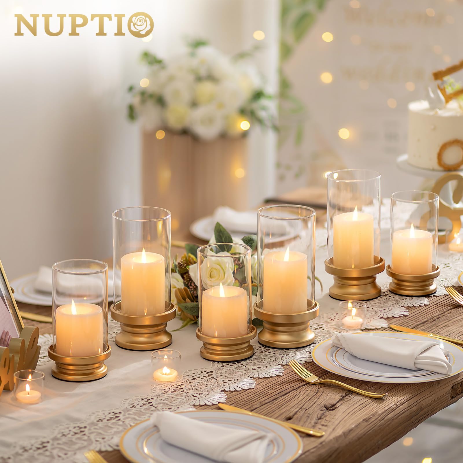 NUPTIO gros plan verre borosilicate, diffusion lumineuse douce