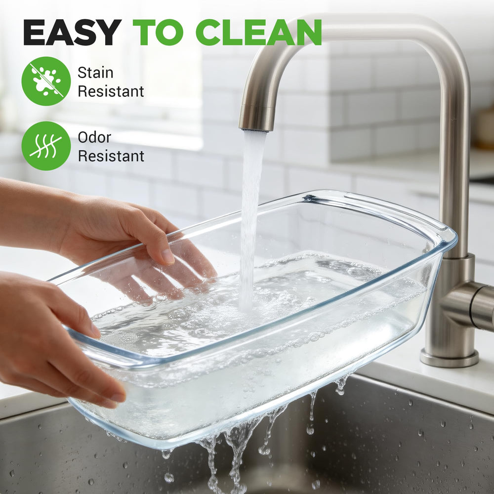 NutriChef comparaison taille main montrant capacité 1,9 QT pratique pour portions