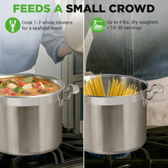 NutriChef couvercle auto-basting retenant humidité pour mijotage homogène