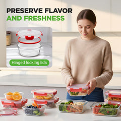 NutriChef gros plan verre borosilicate, résistance thermique pour cuisson