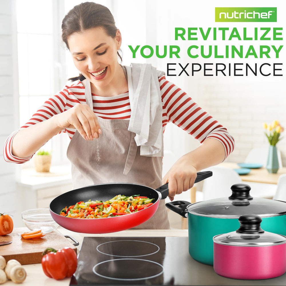 NutriChef mise en scène cuisine colorée apportant style et praticité
