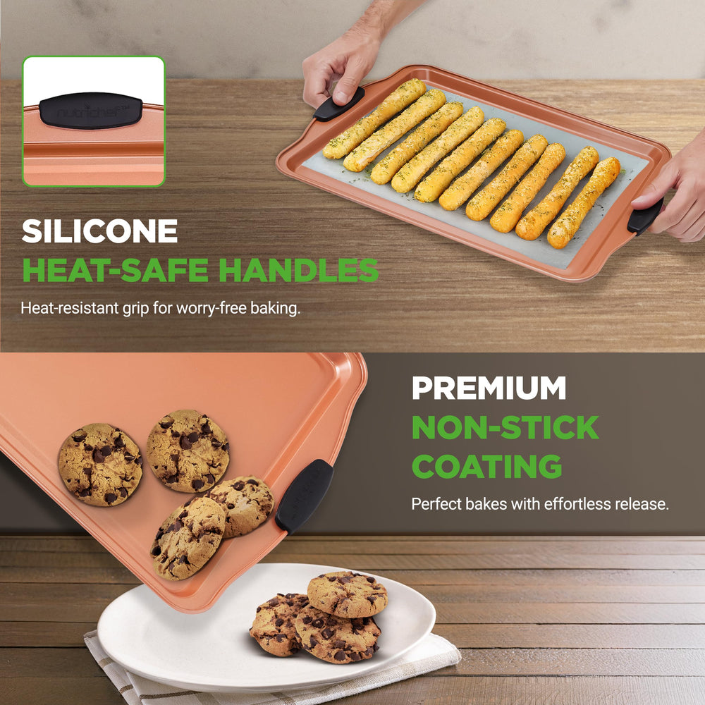 NutriChef comparaison des trois tailles de plaques pour choisir le bon format