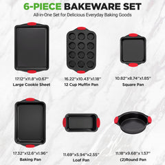NutriChef plaque grand format utilisée pour cuire des biscuits uniformes