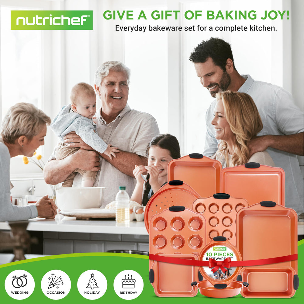 NutriChef empilage compact économisant l'espace de rangement