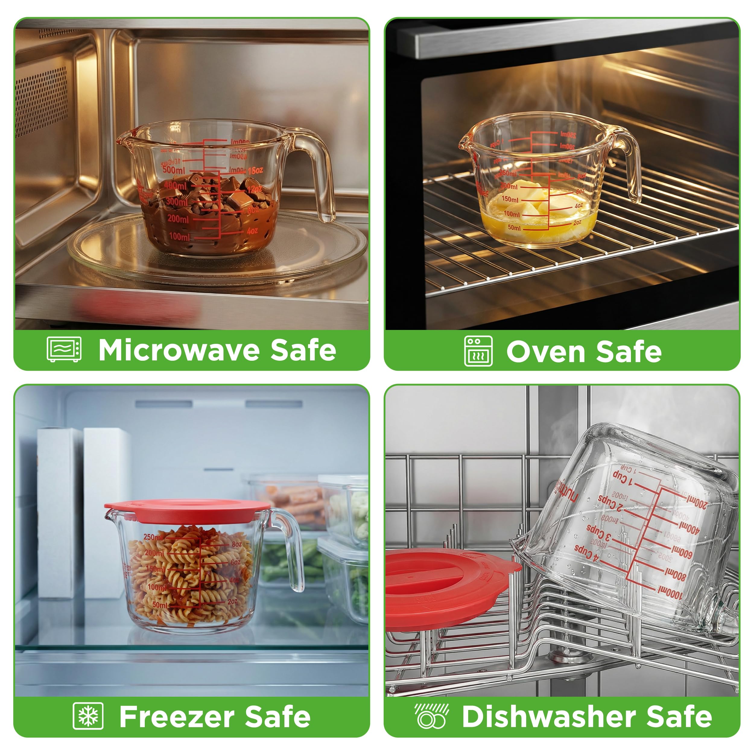 NutriChef cups dans micro-ondes, réchauffage pratique et sûr