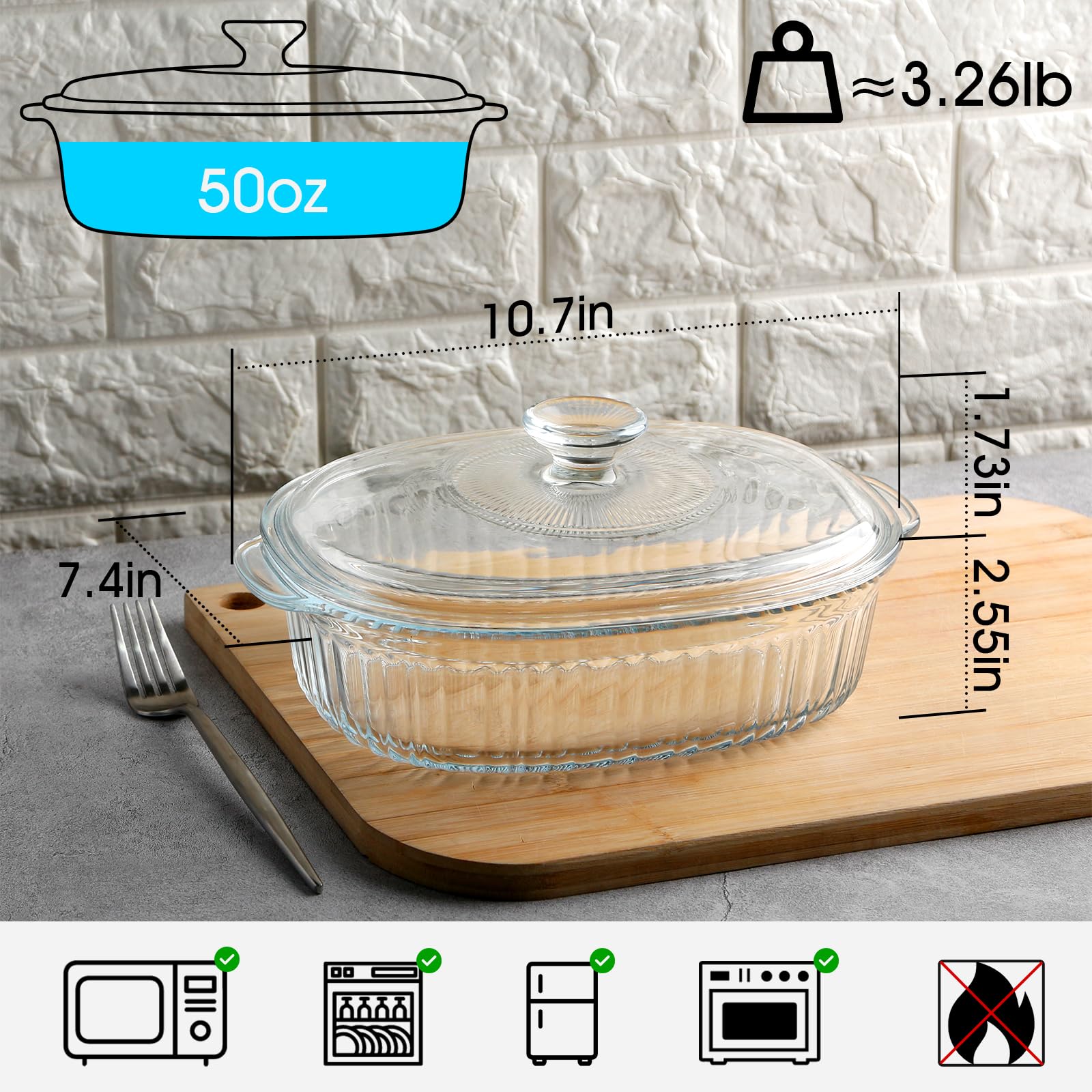 NUTRIUPS gros plan du couvercle en verre, surveillance facile de la cuisson