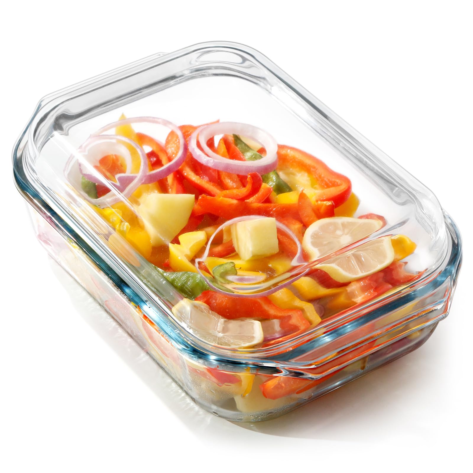 NUTRIUPS plat à gratin frontale montrant le design et la capacité pour une cuisson pratique