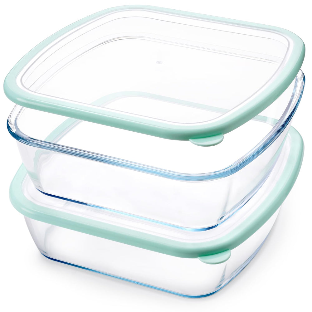 NUTRIUPS plat verre face avec couvercle montrant finition et praticité