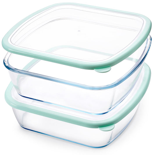 NUTRIUPS plat verre face avec couvercle montrant finition et praticité