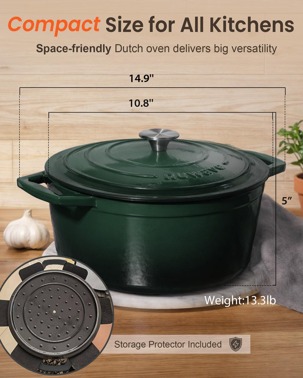 Nuwave housse de rangement incluse pour protéger la cocotte en stockage
