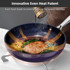 Nuwave couvercle métallique avec canaux de saveur pour meilleure humidité