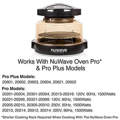 Nuwave Power Dome comparaison taille montrant capacité pour rôti de 10 lb