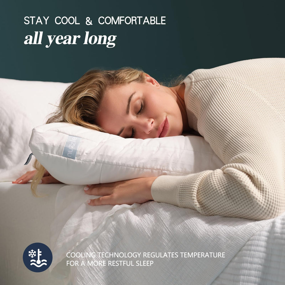 Nuzzle ensemble de quatre oreillers pour chambres coordonnées et invités
